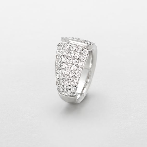 white gold and diamonds ring