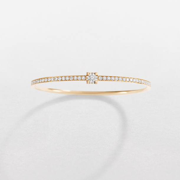 rose gold and diamonds bracelet