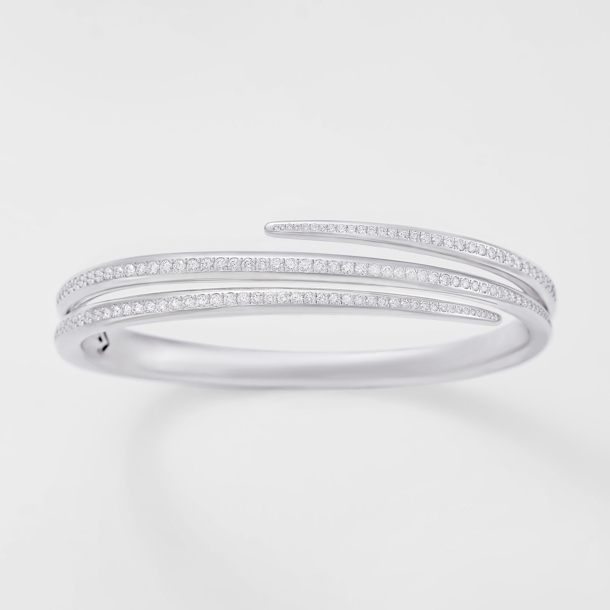 white gold with diamonds bracelet