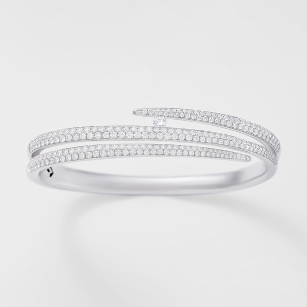 white gold with diamonds bracelet