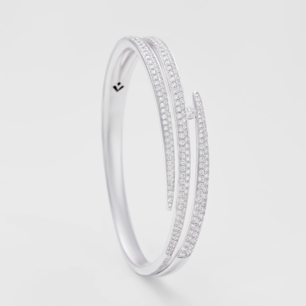 white gold with diamonds bracelet